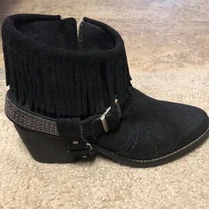 Steve Madden Fringe boot.